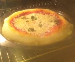 Pizza con lievito di birra 8 ore di lievitazione