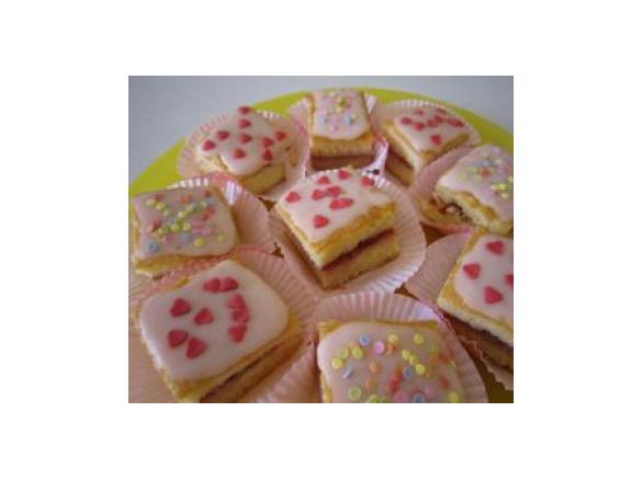 Tortine glassate alla fragola