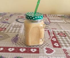 Frullato di pesche all'avena e menta-Contest merende