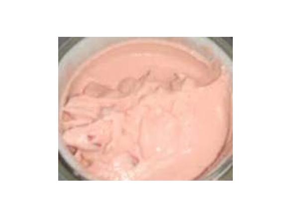 Panna al gusto fragola