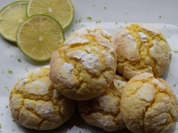 Biscotti Morbidi con Lime e Cocco 