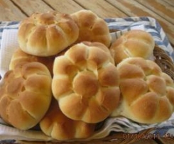 Rosette di pane con strutto