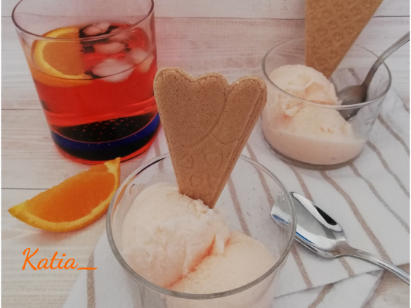 Gelato allo spritz Aperol - Contest dolci freschi senza...