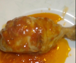 COSCE DI POLLO ALLA CACCIATORA