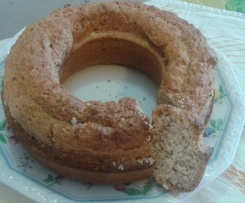Ciambellone integrale con frutta secca  e soia