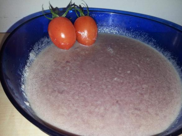 Vellutata di cipolle rosse