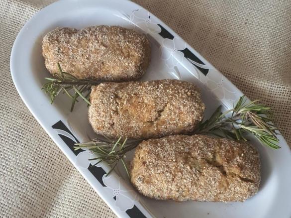 Crocchette di melanzane e pollo