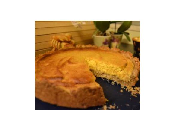 Crostata alla crema di limone e arancio