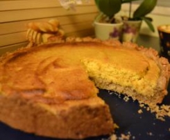 Crostata alla crema di limone e arancio