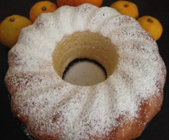 Torta vegana all'acqua e mandarino