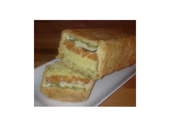 PLUM CAKE VESTITO ALLE VERDURE 2°