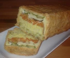 PLUM CAKE VESTITO ALLE VERDURE 2°