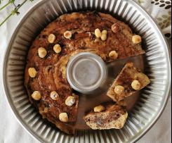 CIAMBELLA BICOLORE SENZA ZUCCHERI, SENZA BURRO, SENZA UOVA