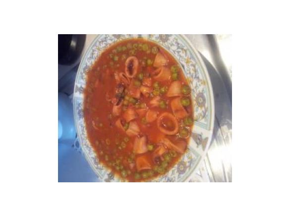 seppie con piselli gustose