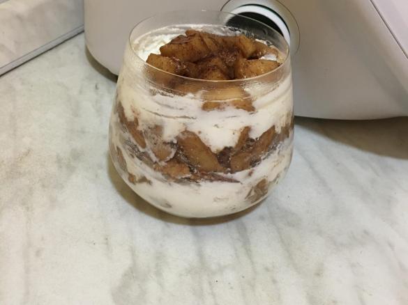 Dessert alle mele, cannella e ricotta-Contest mele