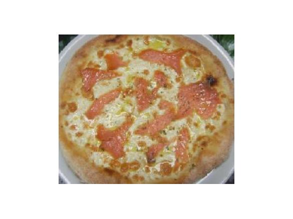 Pizza al salmone
