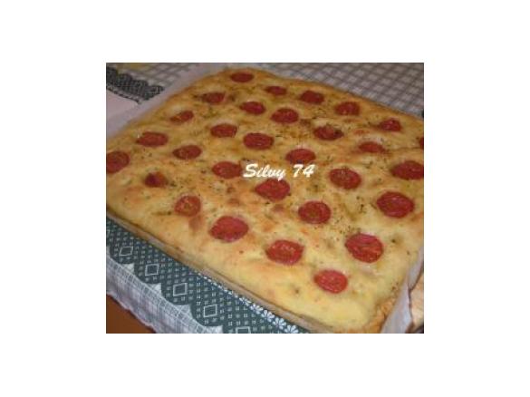 Focaccia pugliese con Pasta Madre
