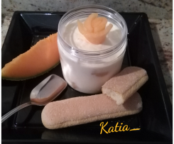 Tiramisù al melone in barattolo - Contest Tiramisù Estivo