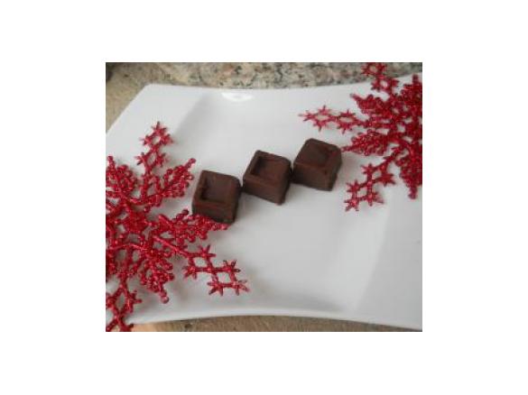 Cioccolatini con Ripieno alla Menta (Natale)