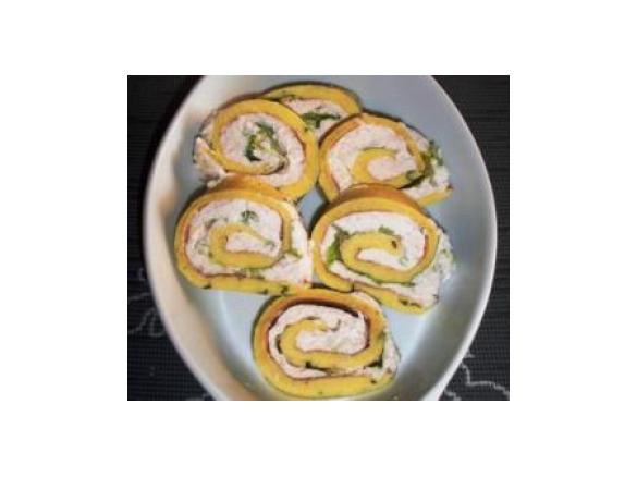 ROTOLO DI FRITTATA CON CUORE TENERO