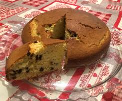 TORTA DI RICOTTA CON GOCCE DI CIOCCOLATO