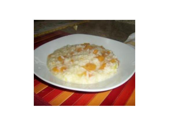 RISOTTO ZUCCA E PORRI