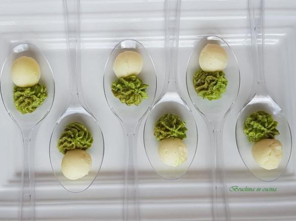 Pesto di fave e pecorino "contest buffet"