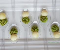 Pesto di fave e pecorino "contest buffet"