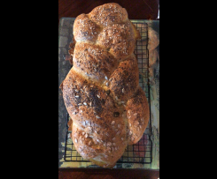 Treccia di pane allo yogurt