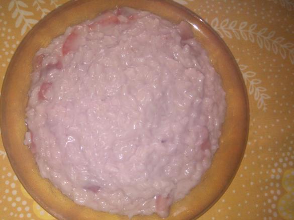 Risotto alle fragole alla Micaela