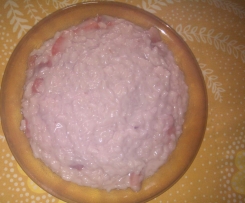 Risotto alle fragole alla Micaela