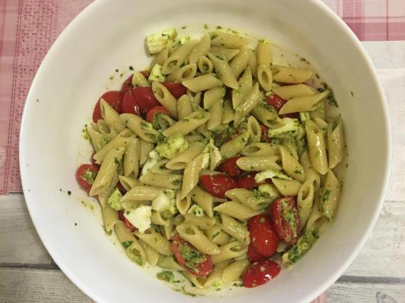 Pennette al pesto piccante