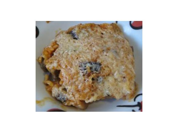 riso e melanzane al forno