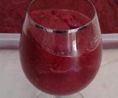 Granita di gelsi.
