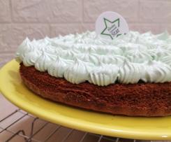 Crostata morbida al Cacao e menta