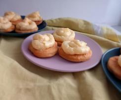 Pizzette dolci alla crema pasticcera