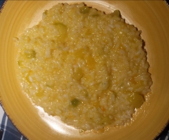 risotto di zucca e peperoni
