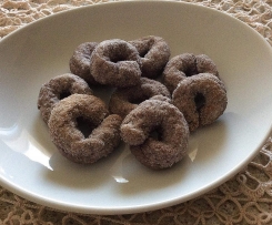 Taralli dolci al vino rosso-zenzero e cannella