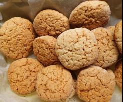 Biscotti mandorle e miele senza lattosio