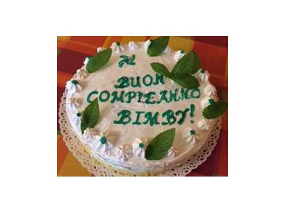 Torta Buon Compleanno Bimby alla menta