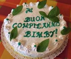 Torta Buon Compleanno Bimby alla menta
