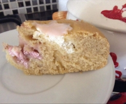 Torta cuore cremoso di yogurt o ricotta