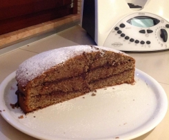Torta di grano saraceno con crema al cioccolato