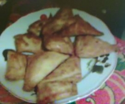 triangolini di ricotta ripieni