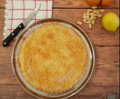 Sbriciolata alle mandorle e limone (senza lattosio)