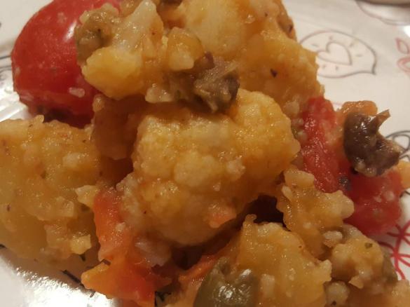 cavolfiori e patate saporiti