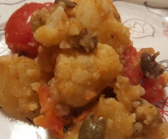 cavolfiori e patate saporiti