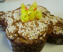 colomba di pasta frolla con ripieno alle mandorle