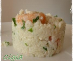 Riso basmati gamberoni e cocco...superlativo !!!!!!!!!!! 