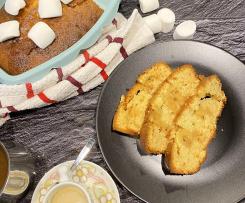 Plumcake al Cocco con glassa al capuccino